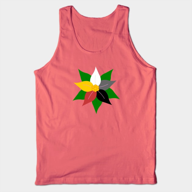 Pride Poinsettia Tank Top by traditionation